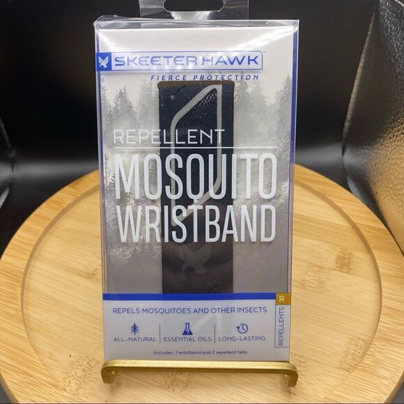 COPY - 2 each NITB Skeeter Hawk Mosquito Wristbands repellent - Picture 2 of 6